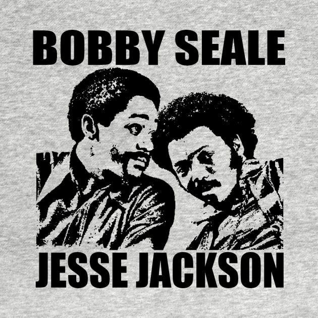 Bobby Seale and Jesse Jackson by truthtopower